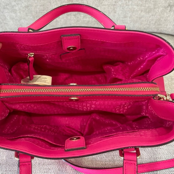 Kate Spade Laurel Way Reese Satchel Bag In Pink - Picture 7 of 9